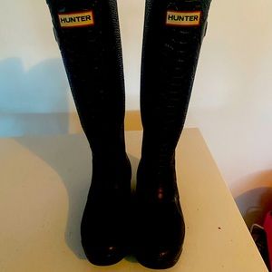 Authentic hunter boots